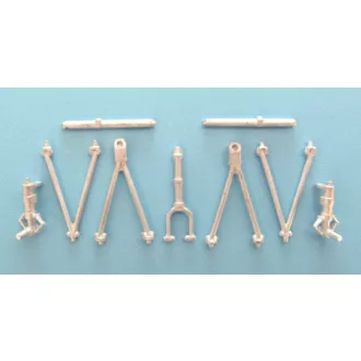   Scale Aircraft Conversions Consolidated PBY-5 A Catalina - Landing Gear (Academy) - futómű feljavító készlet