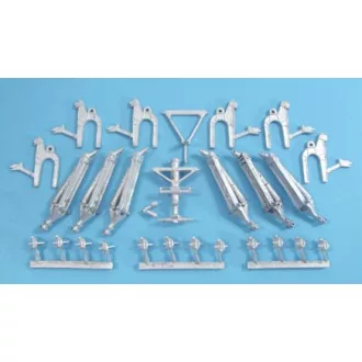   Scale Aircraft Conversions Airbus A400 M Grizzly - Landing Gear (Revell) - futómű feljavító készlet