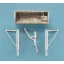 Scale Aircraft Conversions F-102 Landing Gear & Nose Bay (Meng,Hasegawa) - futómű feljavító készlet