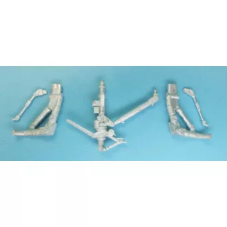  Scale Aircraft Conversions Boeing F/A-18 E/F/G Super Hornet - Landing Gear (Hasegawa) - futómű feljavító készlet