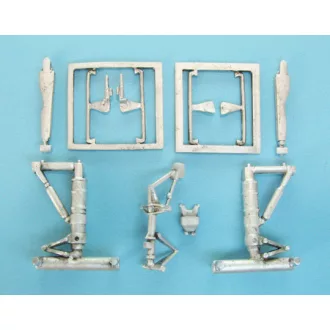   Scale Aircraft Conversions Boeing 707 / C-135 / E-3 - Landing Gear (Heller) - futómű feljavító készlet
