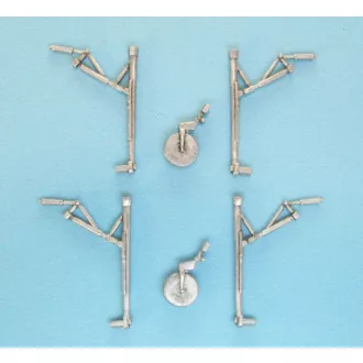   Scale Aircraft Conversions Hawker Typhoon Mk.Ib - Landing Gear - Set for 2 planes (Airfix) - futómű feljavító készlet