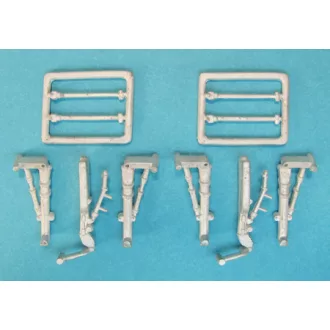   Scale Aircraft Conversions Sepecat Jaguar - Landing Gear - Set for 2 planes (Hasegawa) - futómű feljavító készlet