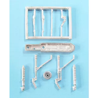   Scale Aircraft Conversions Douglas A-4 C/E/F/M Skyhawk - Landing Gear (Fujimi,Hasegawa) - futómű feljavító készlet