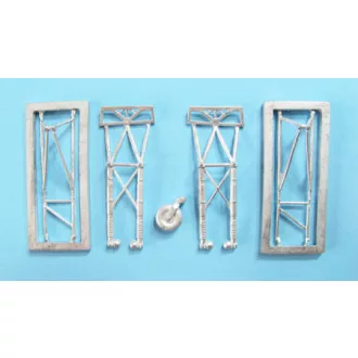   Scale Aircraft Conversions Dornier Do-17 Z - Landing Gear (Airfix) - futómű feljavító készlet