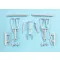 Scale Aircraft Conversions Convair B-58 Hustler - Landing Gear (Italeri,Testors) - futómű feljavító készlet