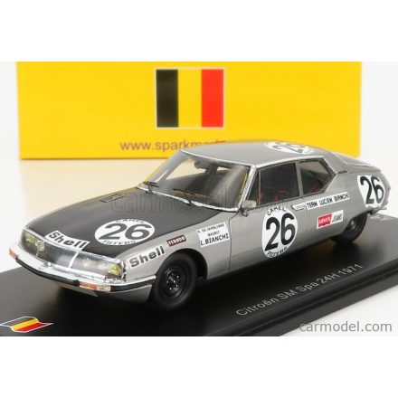 SPARK-MODEL CITROEN SM MASERATI N 26 24h SPA 1971 R.DEJAMBLINNE - BAGRIT