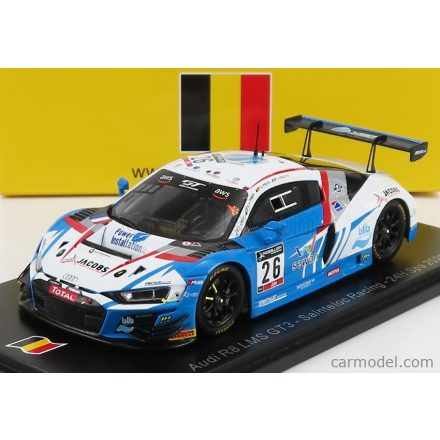 SPARK-MODEL AUDI R8 LMS GT3 TEAM SAINTELOC RACING N 26 24h SPA 2020 P.Y.PAQUE - G.PAISSE - C.CRESP - S.PALETTE