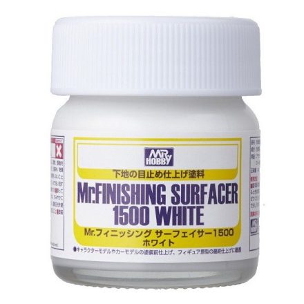 Mr. Finishing Surfacer 1500 White alapozó
