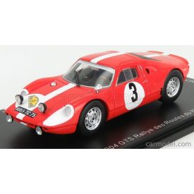   SPARK-MODEL PORSCHE 904 GTS N 3 RALLY DES ROUTES DU NORD 1966 F.DUMOUSSEAU - M.ROQUES