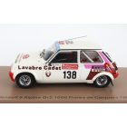 SPARK-MODEL - RENAULT - R5 ALPINE TURBO Gr.2 N 138 RALLY 1000 PISTES DE CANJUERS 1983 D.AURIOL - J.Y.TISSIOT