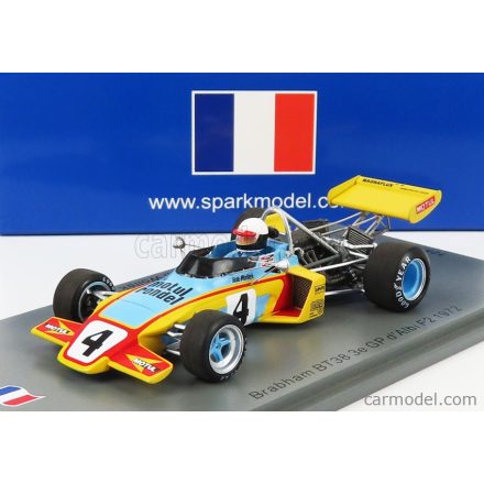 SPARK-MODEL BRABHAM F2 BT38 N 4 D'ALBI GP 1972 B.WOLLEK