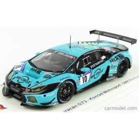   SPARK-MODEL LAMBORGHINI HURACAN GT3 TEAM KONRAD MOTORSPORT N 10 24h NURBURGRING 2018 M.DI MARTINO - C.BRUCK - M.HENKOLA - F.KONRAD
