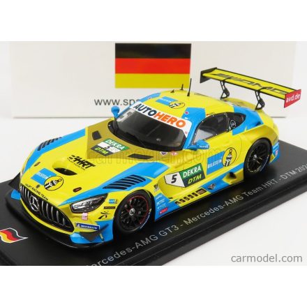 SPARK-MODEL MERCEDES AMG GT3 EVO TEAM HRT N 5 DTM SEASON 2021 V.ABRIL