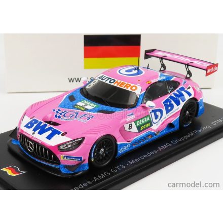 SPARK-MODEL MERCEDES AMG GT3 EVO TEAM GRUPPEM RACING N 8 DTM SEASON 2021 D.JUNCADELLA