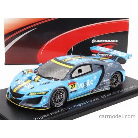   SPARK MODEL HONDA NSX GT3 TEAM YOGIBO N 27 GT300 CLASS SUPER GT 2023 Y.IWASAWA - R.ITO