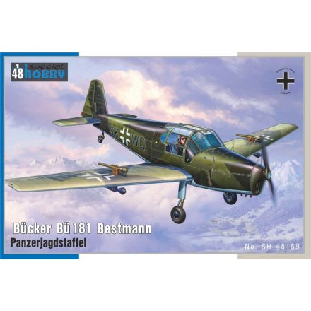 Special Hobby Bücker Bü 181 Bestmann Panzerjagdstaffel makett