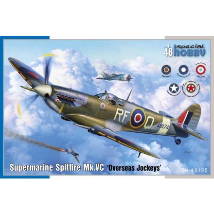 Special Hobby Supermarine Spitfire Mk.VC 'Overseas Jockeys' makett