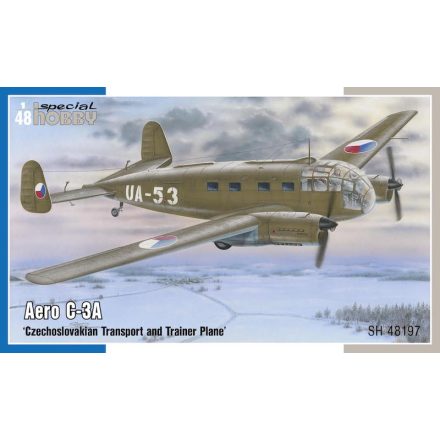 Special Hobby Aero C-3A 'Czechoslovakian Transport and Trainer Plane makett
