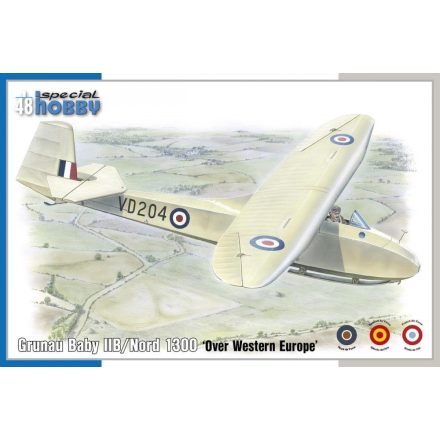 Special Hobby Grunau Baby IIB/Nord 1300 'Over Western Europe' makett