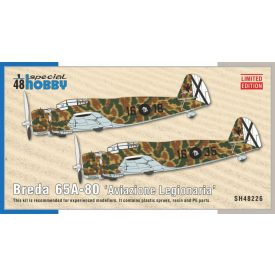   Special Hobby Breda 65A-80 'Aviazione Legionaria' makett