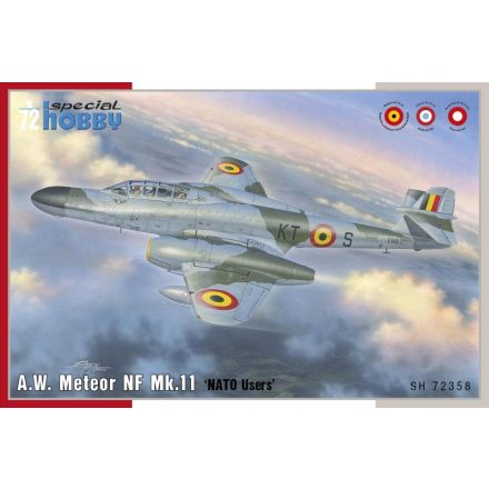 Special Hobby A.W. Meteor NF Mk.11 makett