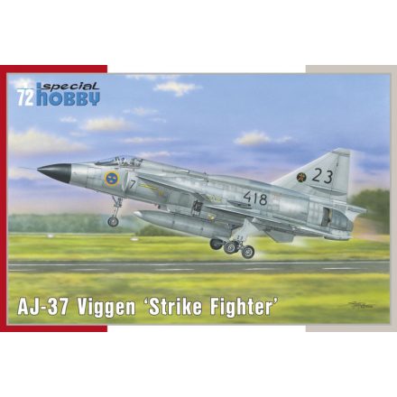 Special Hobby Saab AJ-37 Viggen Strike Fighter makett