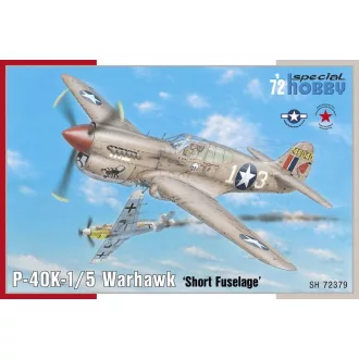 Special Hobby - P-40K-1/5 Warhawk repülő makett