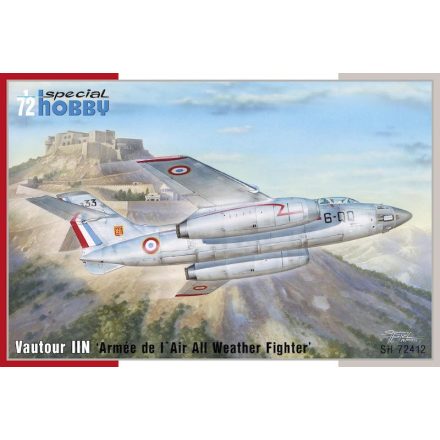 Special Hobby SNCASO SO.4050 Vautour IIN 'Armée de l' Air All Weather Fighter' makett