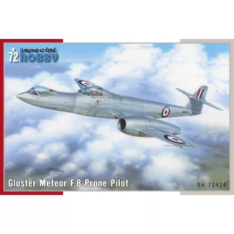   Special Hobby - Gloster Meteor F.8 Prone Pilot repülő makett