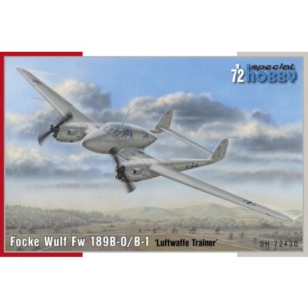 Special Hobby Focke Wulf Fw 189B Uhu Trainer makett