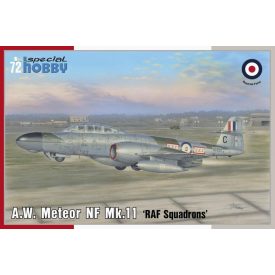 Special Hobby A.W. Meteor NF Mk.11 RAF Squardrons makett
