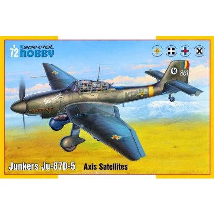 Special Hobby Junkers Ju-87D-5 Axis Satellites makett