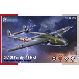   Special Hobby DH.100 Vampire FB.Mk.9 Tropicalised Fighter-Bomber makett