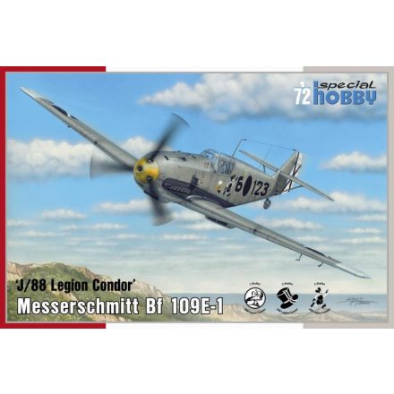 Special Hobby Messerschmitt Bf 109E-1 J/88 Legion Condor makett
