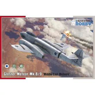   Special Hobby - Gloster Meteor Mk.8/9 Middle East Meteors repülő makett