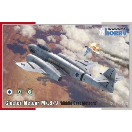 Special Hobby Gloster Meteor Mk.8/9 Middle East Meteors makett