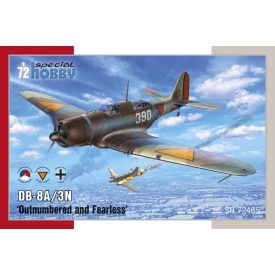   Special Hobby DB-8A/3N 'Outnumbered and Fearless' makett