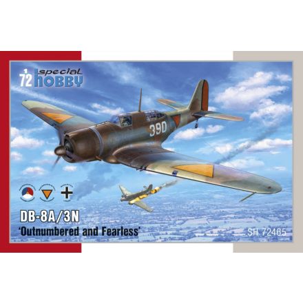Special Hobby DB-8A/3N 'Outnumbered and Fearless' makett