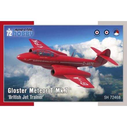 Special Hobby Gloster Meteor T Mk.7 British Jet Trainer makett