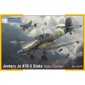   Special Hobby - Junkers Ju 87D-3 Stuka 'Stuka Experten' repülő makett
