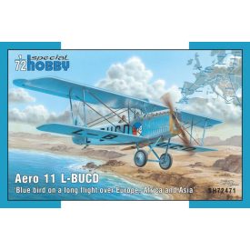   Special Hobby Blue bird on a long flyight over Europe, Africa and Asia (Aero 11 L-BUCD makett