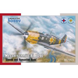   Special Hobby Messerschmitt Bf 109E 'Slovak and Rumanian Aces' makett