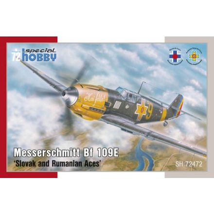 Special Hobby Messerschmitt Bf 109E 'Slovak and Rumanian Aces' makett