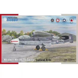   Special Hobby - Heinkel He 162A Spatz 'Captured Birds' repülő makett