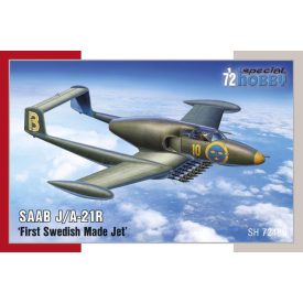   Special Hobby SAAB J/A-21R 'First Swedish Made Jet' makett