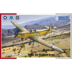  Special Hobby de Havilland DH-94 Moth Minor "Under the Southern Cross" makett