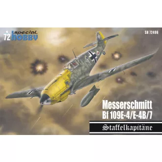   Special Hobby - Messerschmitt Bf 109E-4/7 'Staffelkapitäne' repülő makett