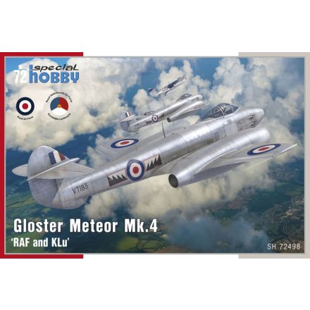 Special Hobby Gloster Meteor Mk.4 'RAF And KLu' makett