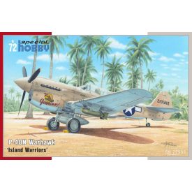   Special Hobby P-40N Warhawk 'Island Warriors' makett